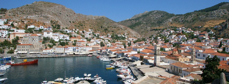 Bay of Hydra Island