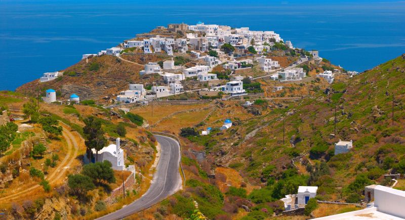 Majestic nature of Sifnos