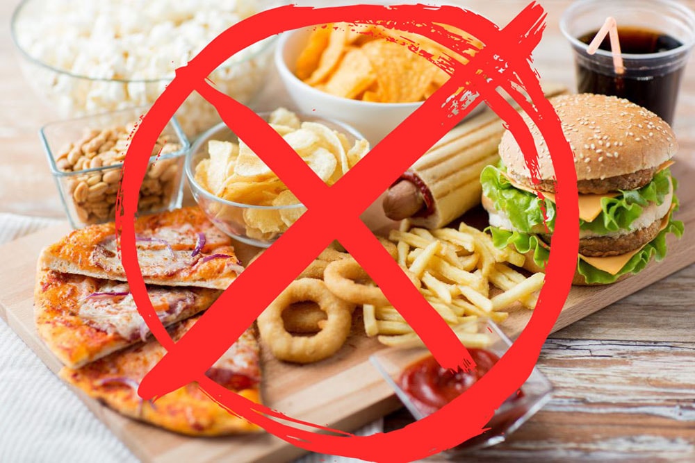 avoid junk food
